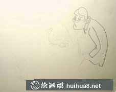 兒童畫教程教畫認(rèn)真看書科學(xué)家