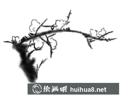 梅花的畫法