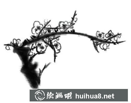 梅花的畫法