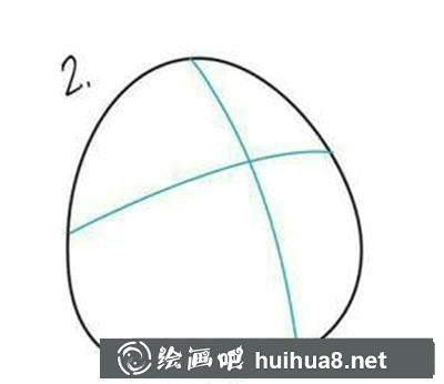 白色小鳥畫法步驟2