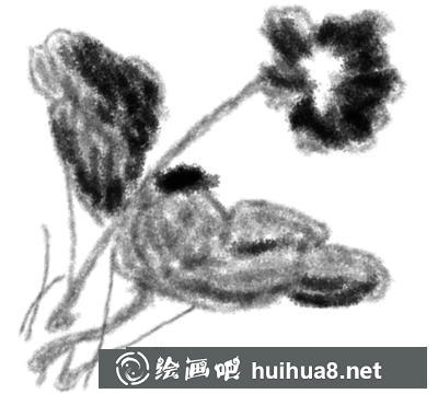 荷葉的畫法