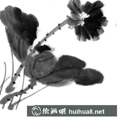 荷葉的畫法