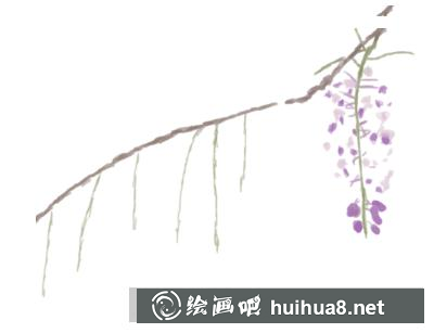 紫嫣花的畫(huà)法