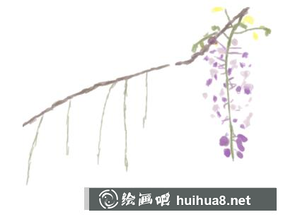 紫嫣花的畫(huà)法