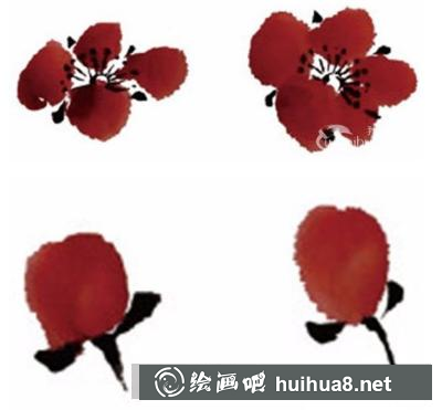 梅花的畫法 梅花的畫法