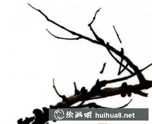 國(guó)畫紅梅繪制步驟