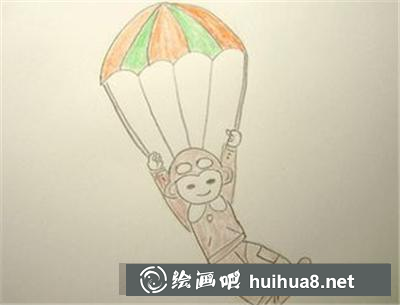 練習(xí)跳傘的運(yùn)動員