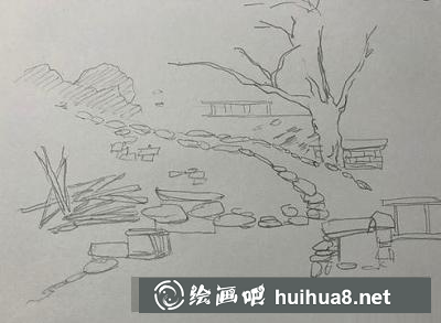 農(nóng)村風(fēng)景速寫 農(nóng)村風(fēng)景速寫