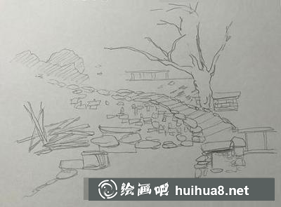 農(nóng)村風(fēng)景速寫 農(nóng)村風(fēng)景速寫