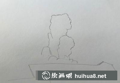石頭的畫法