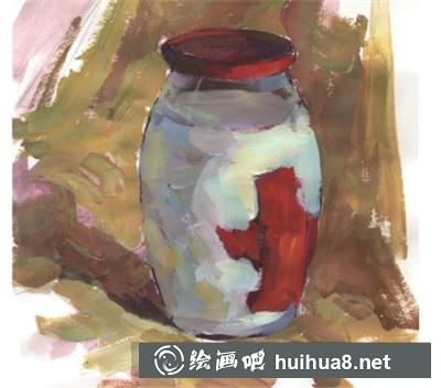 怎么畫玻璃瓶？