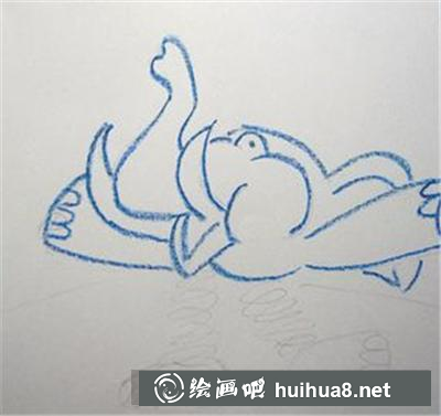 如何畫跳舞的小象