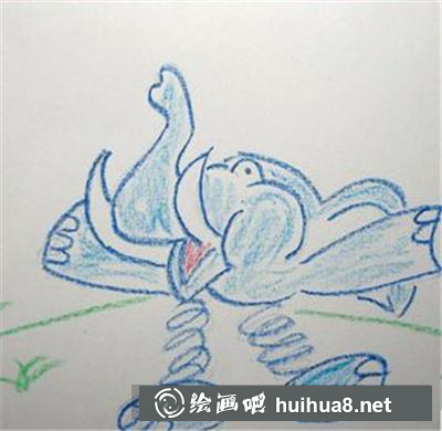 如何畫跳舞的小象