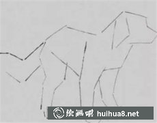 國畫教程：短毛狗繪畫步驟