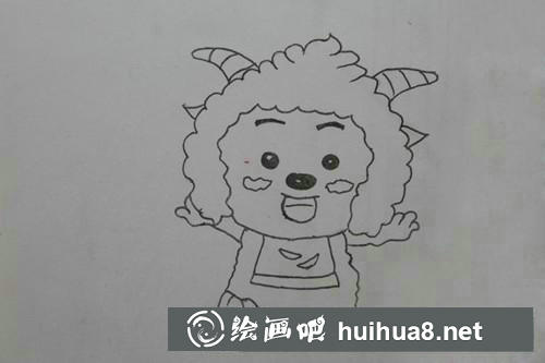 懶羊羊描邊與擦除