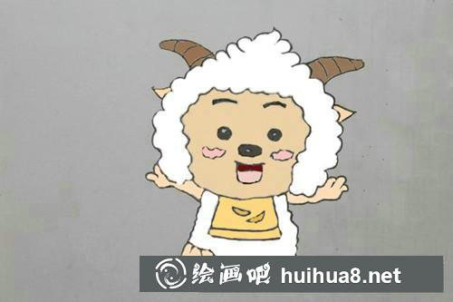 懶羊羊上色