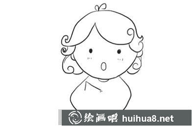 怎么畫天使的五官