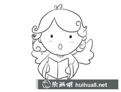 怎么畫天使的手和翅膀
