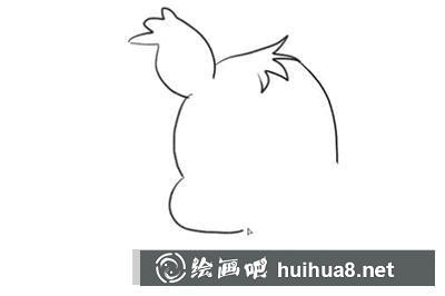 怎么畫簡筆畫松鼠