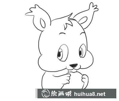 怎么畫簡筆畫松鼠