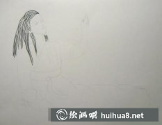 兒童畫(huà)教程教畫(huà)追蝴蝶女孩
