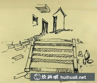 古鎮(zhèn)速寫