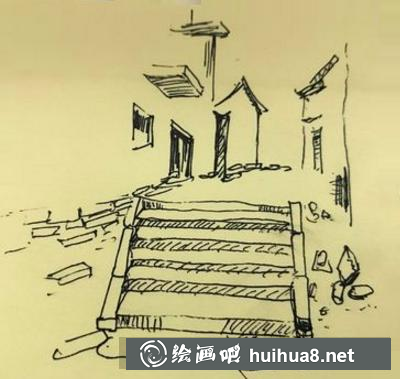 古鎮(zhèn)速寫