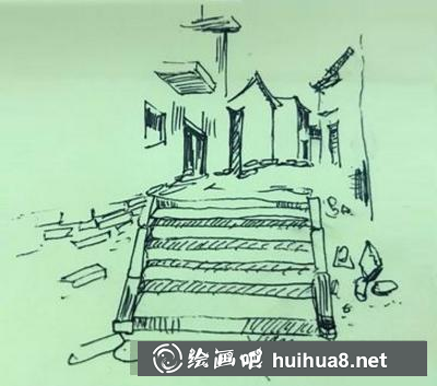 古鎮(zhèn)速寫