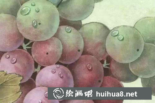 葡萄工筆畫畫法教程 葡萄工筆畫畫法教程
