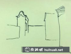 速寫教程：繪徽派小院藝術(shù)