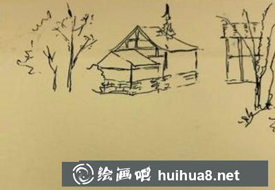 鄉(xiāng)村小溪流速寫