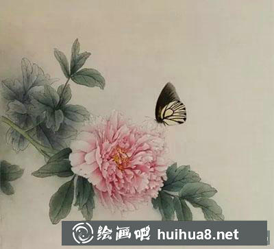 工筆畫教程牡丹小品怎么畫