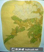 粉紅牡丹工筆畫(huà)法解析