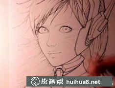 馬克筆漫畫教學：守望先鋒機甲妹繪制攻略