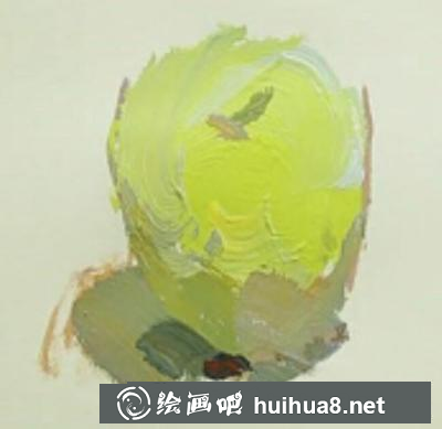 綠蘋(píng)果的畫(huà)法