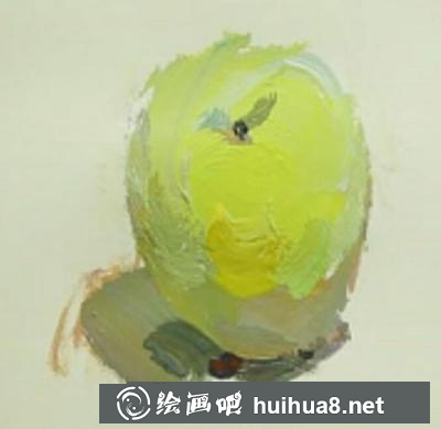 綠蘋(píng)果的畫(huà)法
