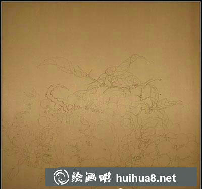 怎么畫工筆畫《吉祥多子圖》
