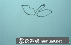 兒童畫教程蘋果毛毛蟲