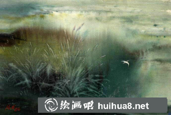 趙鴻甫水彩畫(huà)作品