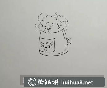 啤酒杯簡筆畫