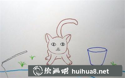 兒童畫教程：小豬佩奇去公園