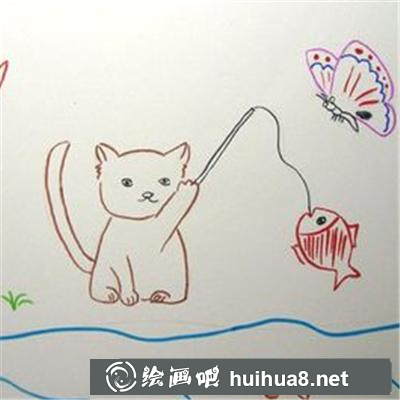 兒童畫教程：小豬佩奇去公園