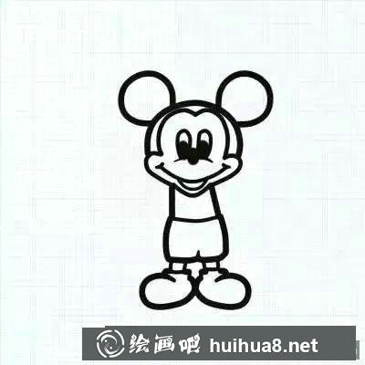 米老鼠兒童畫 米老鼠兒童畫