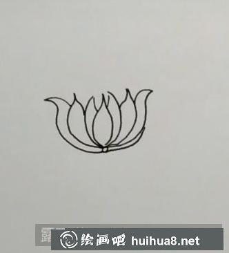 小花兒童畫