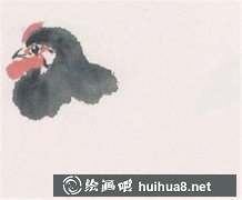 國(guó)畫(huà)教程：潑墨母雞繪制法