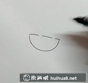 小女孩兒童畫