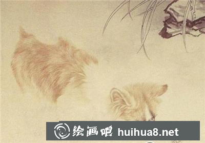 可愛(ài)小狗戲蝸牛