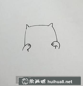 小貓兒童畫(huà)