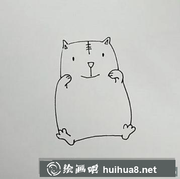 小貓兒童畫(huà)