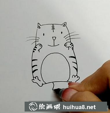 小貓兒童畫(huà)
